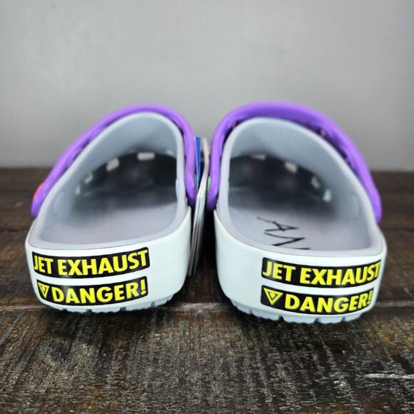 CROCS Kids Sandals in Green and Purple - Picture 4 of 11